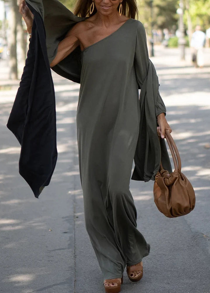 VENEZIA | Maxivestido con hombros descubiertos