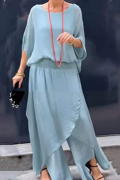 VEGA  | Conjunto fluido de chifón