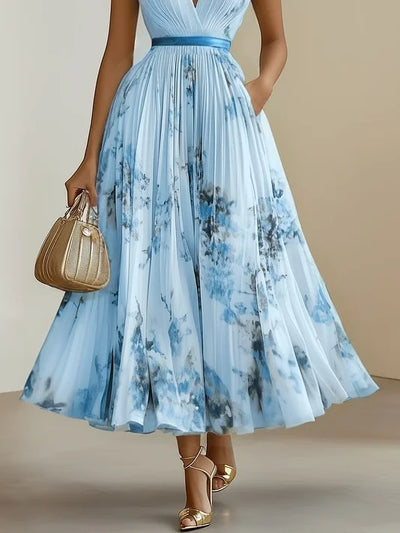 ISABEL | Vestido estampado elegante