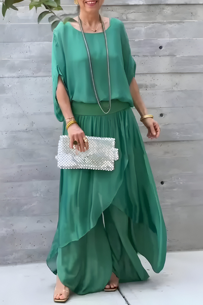 VEGA  | Conjunto fluido de chifón