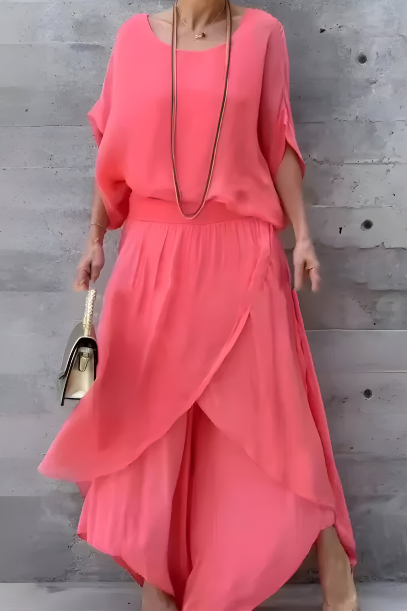 VEGA  | Conjunto fluido de chifón