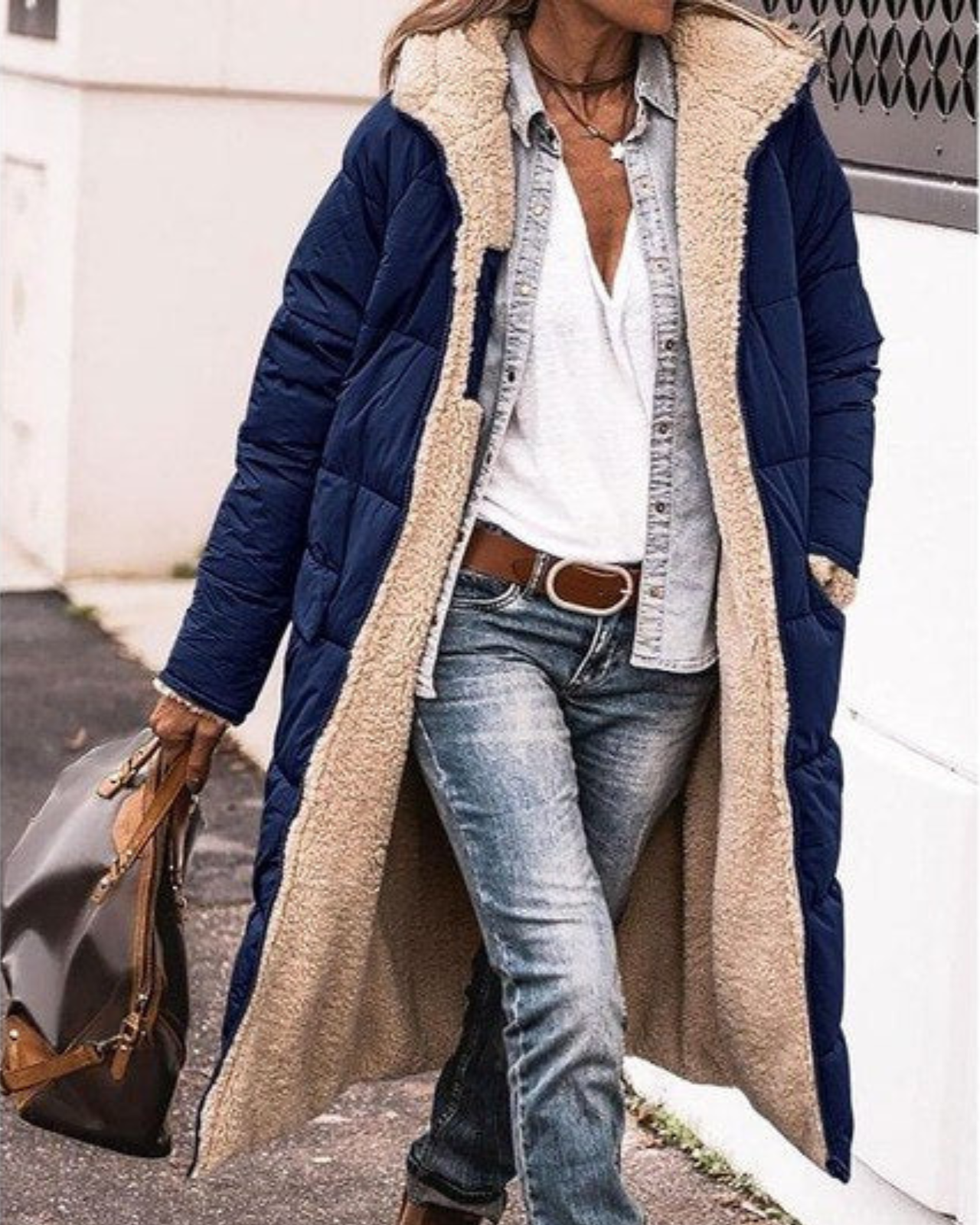 SOPHIA | Abrigo reversible de temporada