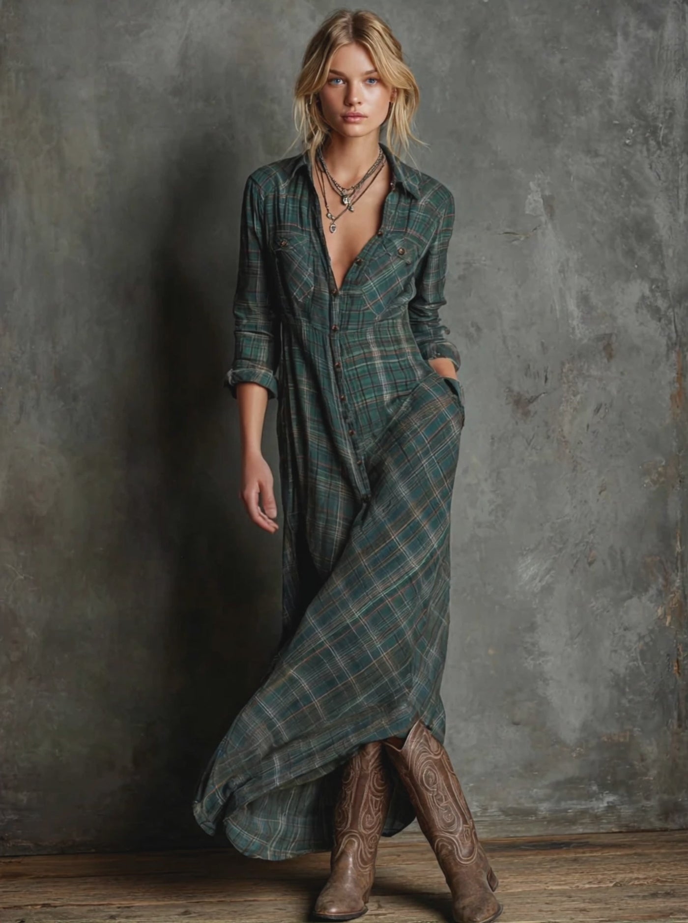 AMELIA | Vestido largo de temporada