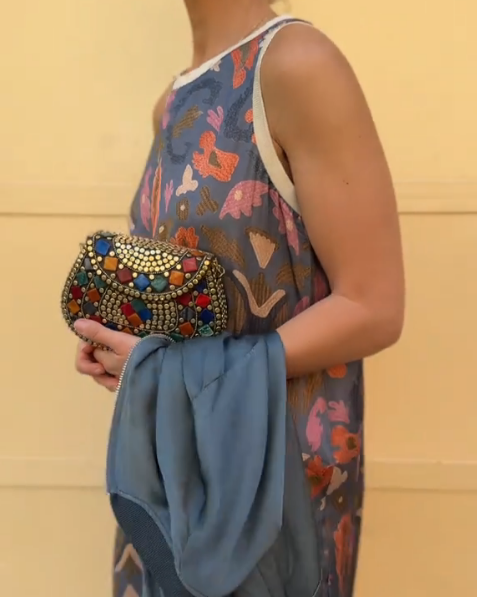 BELLA | Vestido estampado de temporada