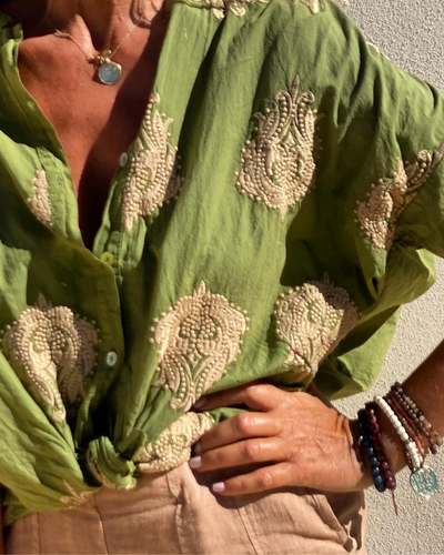 IBIZA | Blusa estampada ibicenca