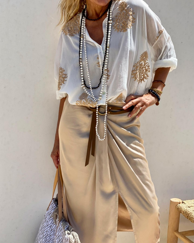 IBIZA | Blusa estampada ibicenca