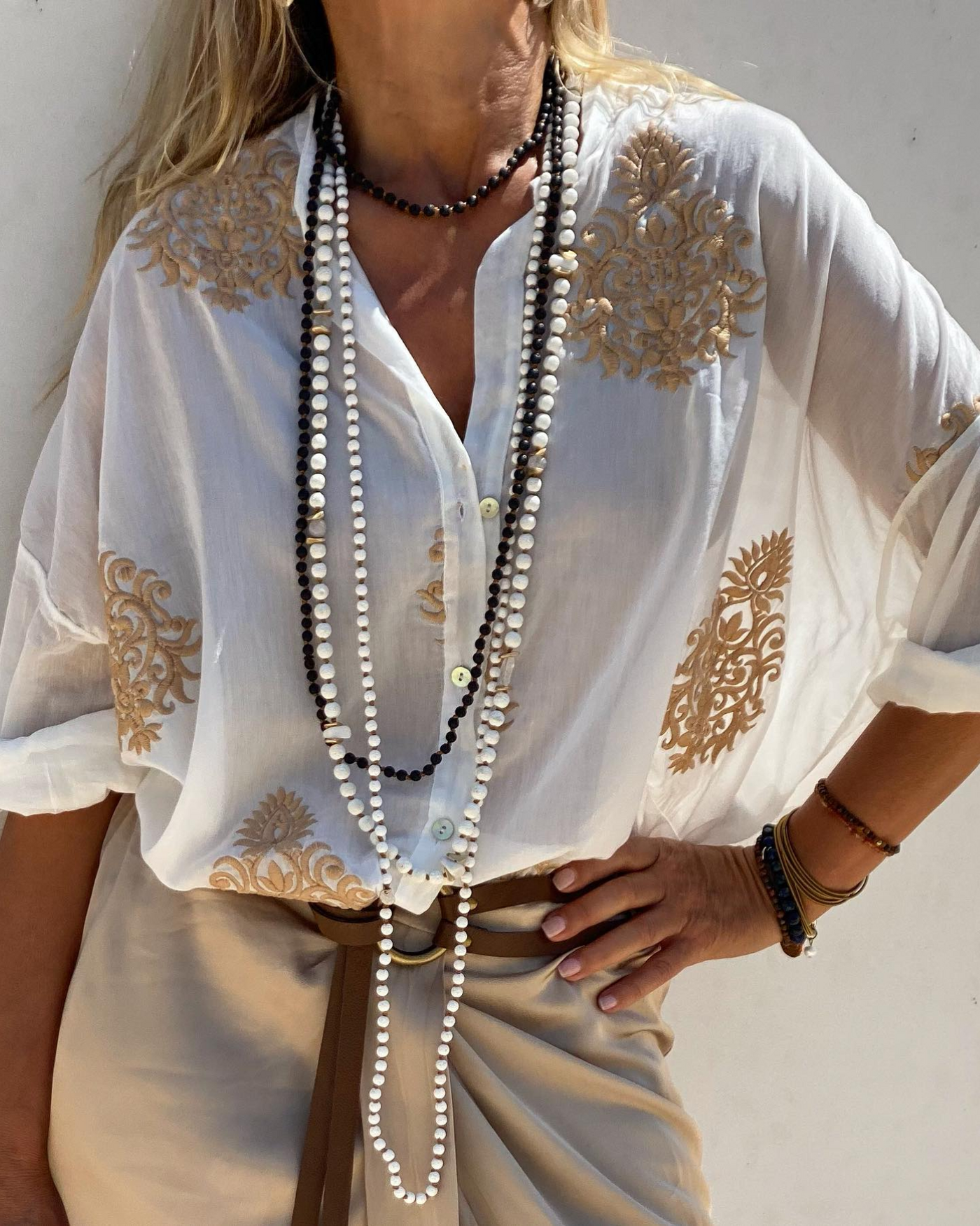 IBIZA | Blusa estampada ibicenca