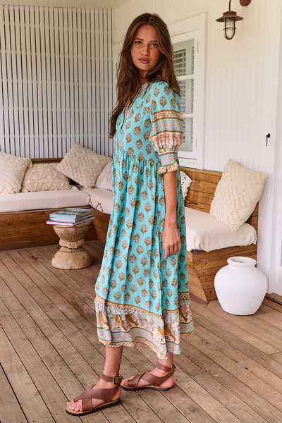 ADELE | Vestido midi de temporada