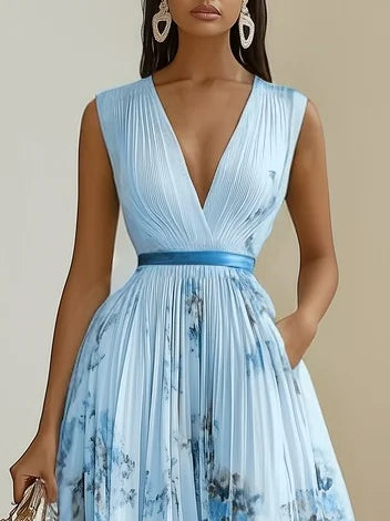 ISABEL | Vestido estampado elegante