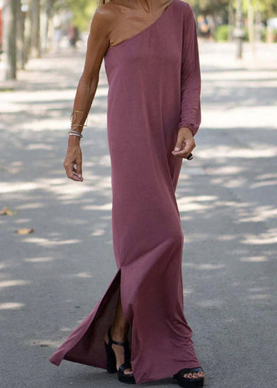 VENEZIA | Maxivestido con hombros descubiertos