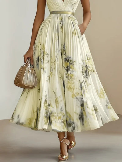 ISABEL | Vestido estampado elegante