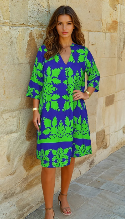 ALBA | Vestido primaveral fluido y elegante