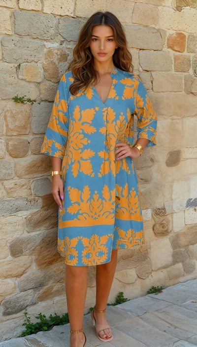 ALBA | Vestido primaveral fluido y elegante