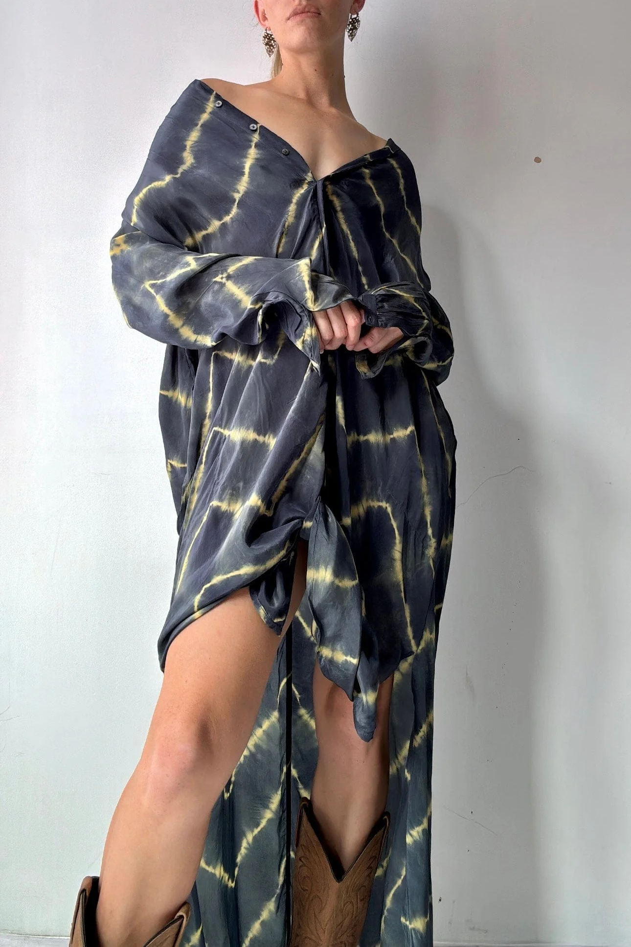 JULIE | Maxi vestido boho de rayas