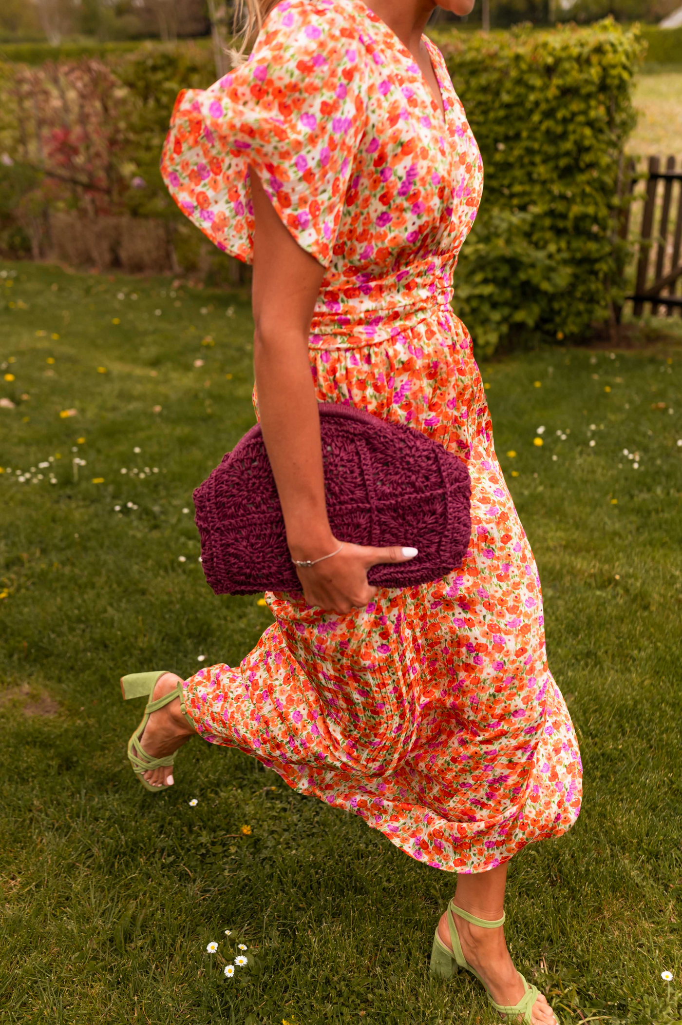 PAULINA | Vestido largo floral