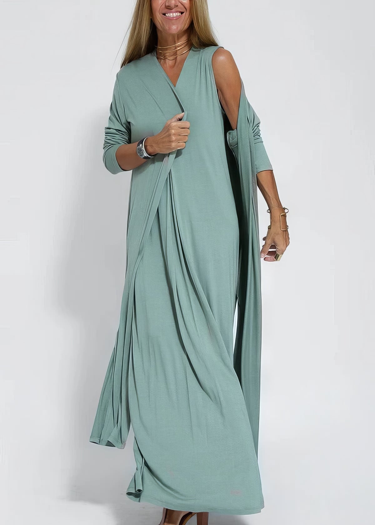 NATALIA | Elegante vestido largo